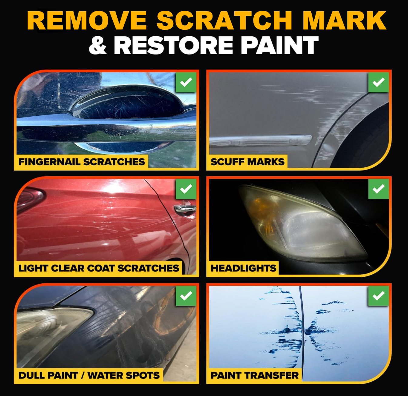 Made In USA Furzero™ CarFiller Scratch and Swirl Remover