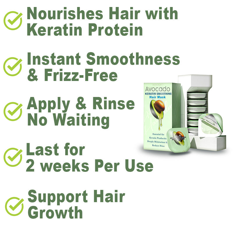 GFOUK™ Avocado Keratin Smoothing Hair Mask