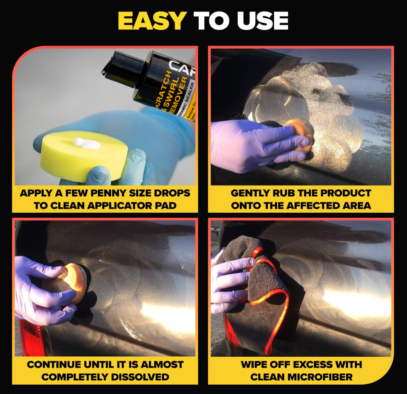 Made In USA Furzero™ CarFiller Scratch and Swirl Remover
