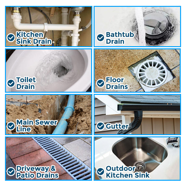 GFOUK™ Powerful Drain & Sink Cleaning Powder